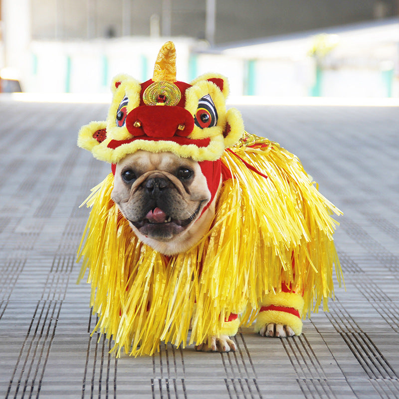 Chinese New Year Nian Dog Costume