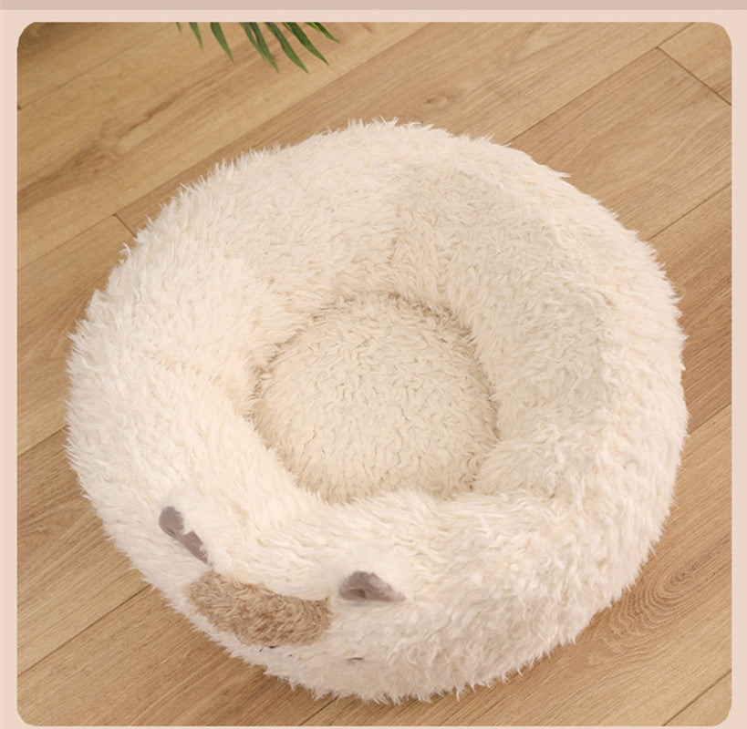 Plush Alpaca Dog Bed House