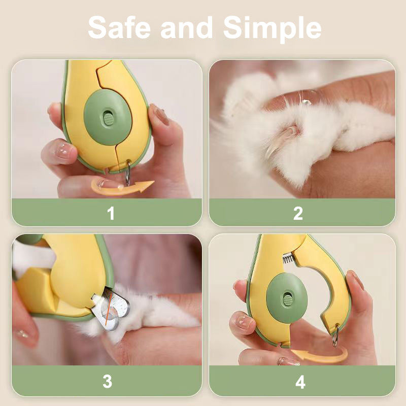 Avocado Shaped Dog Nail Clipper