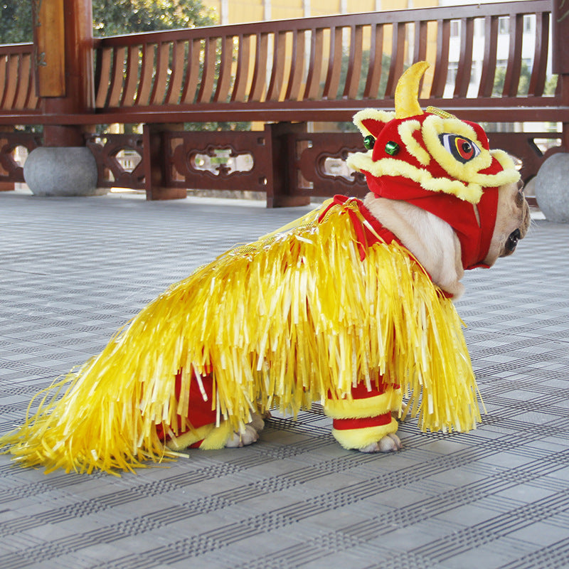 Chinese New Year Nian Dog Costume