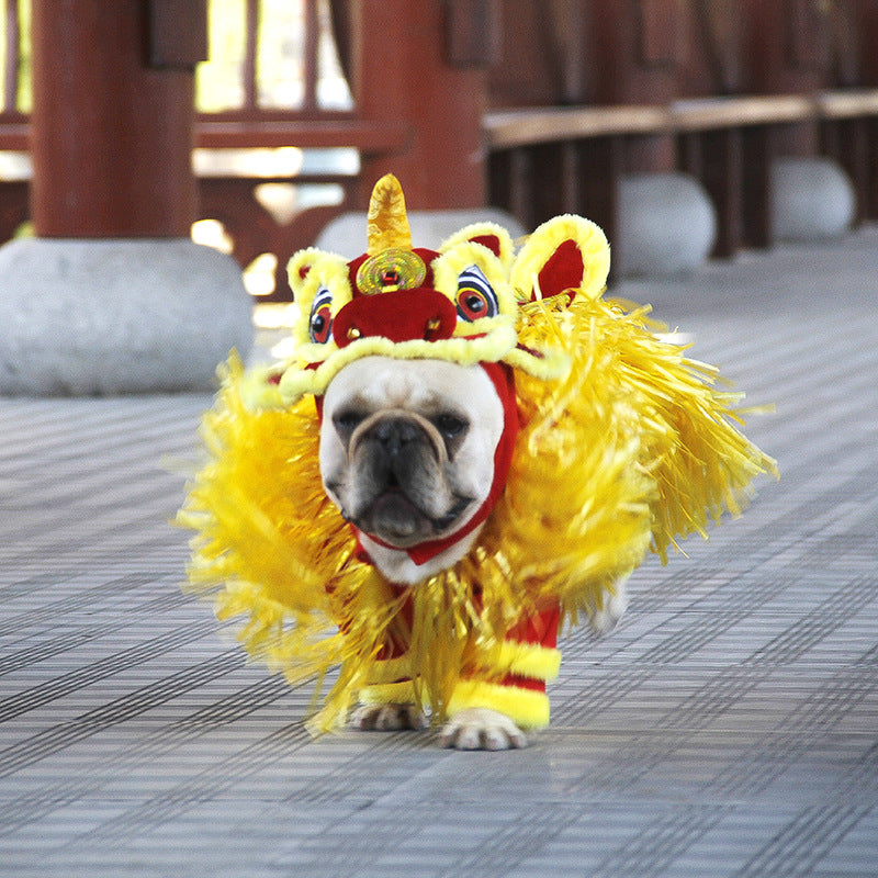 Chinese New Year Nian Dog Costume