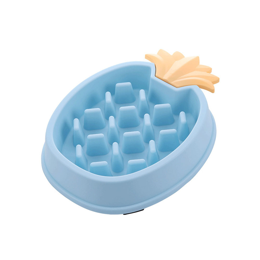 Pineapple Shaped Slow Feeder Dog Bowl