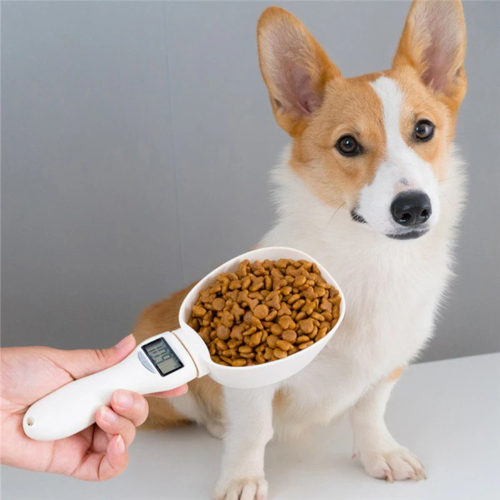 Electronic Dog Food Measuring Scoop Scale