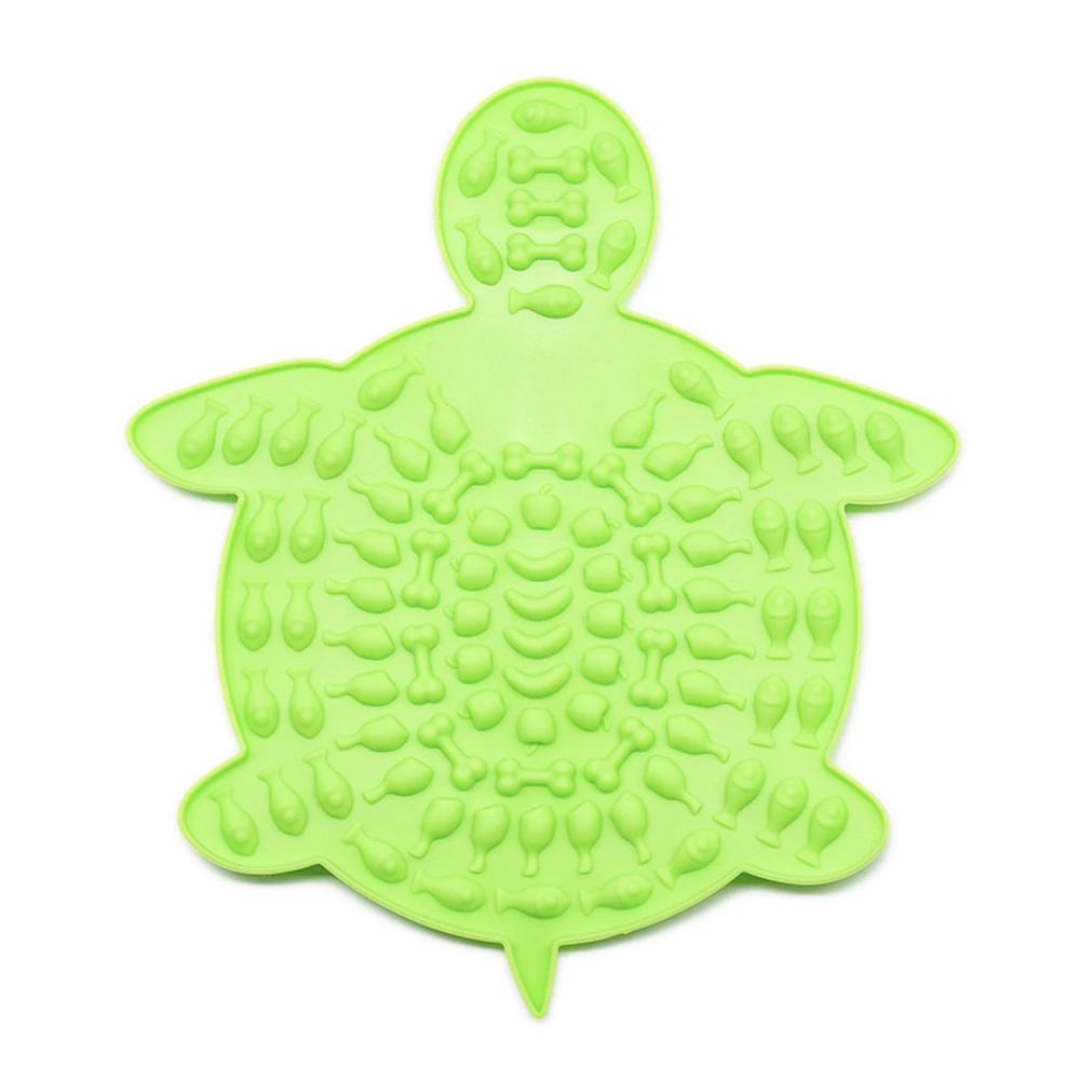 Silicone Turtle Shaped Dog Licking Mat