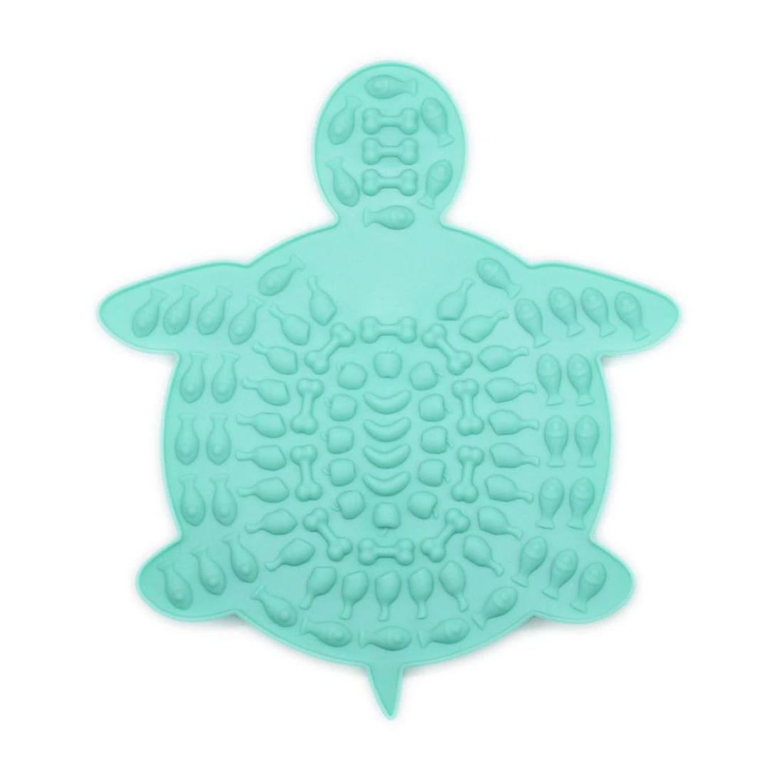 Silicone Turtle Shaped Dog Licking Mat