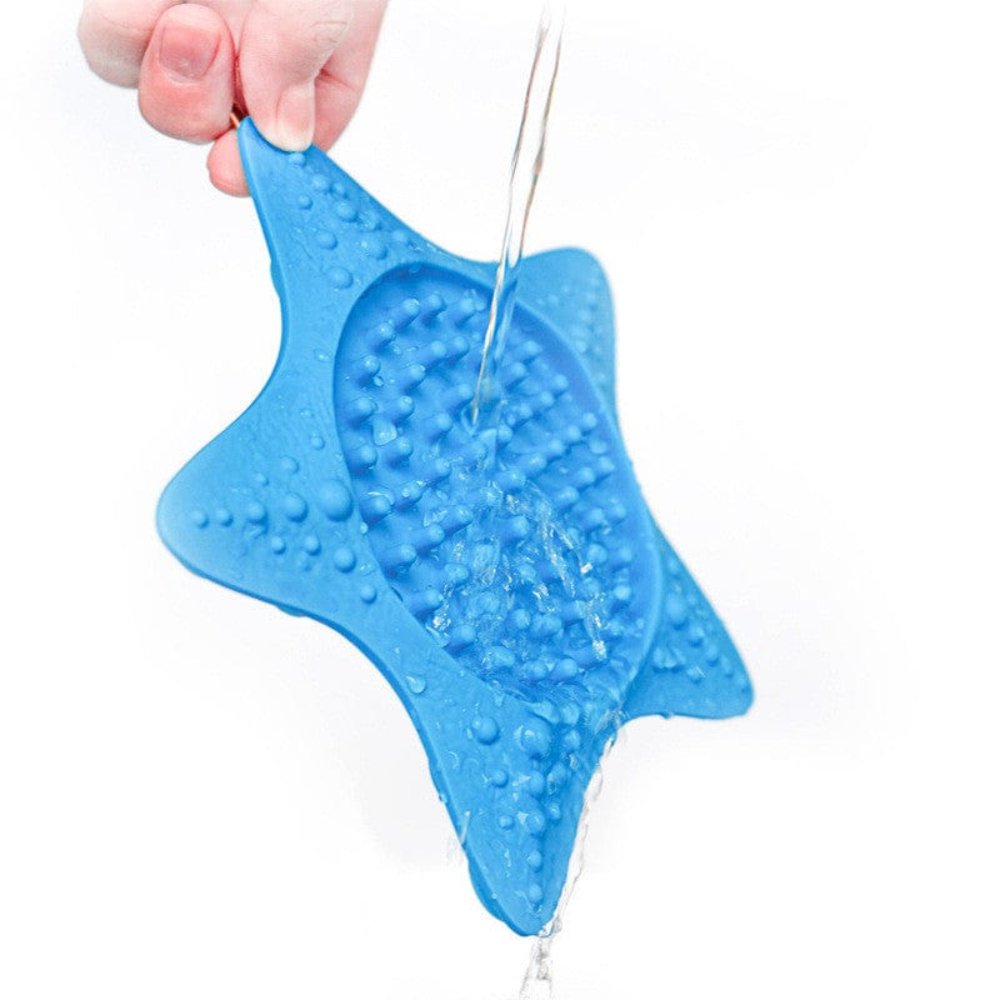 Suction Cup Starfish Shaped Dog Licking Mat