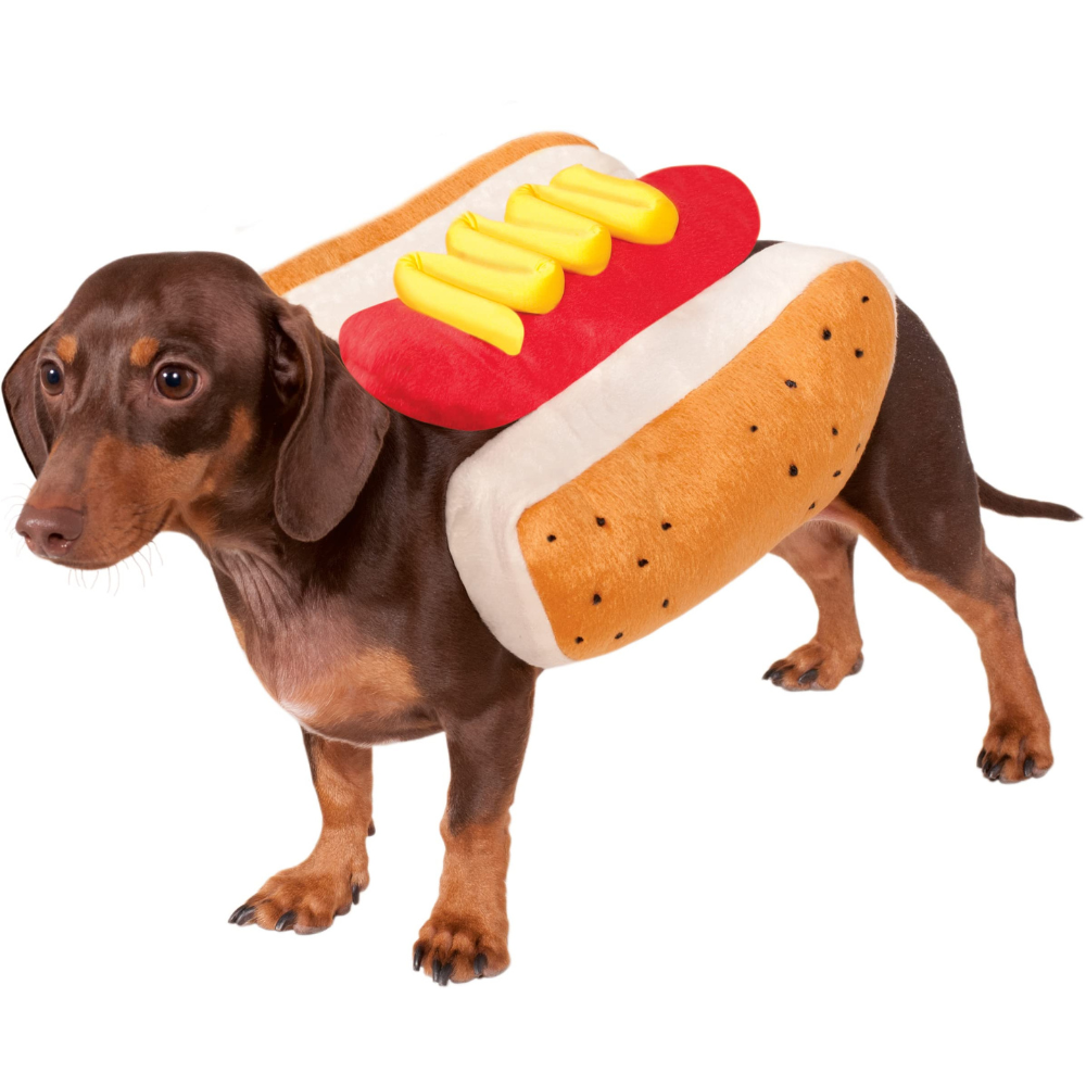 Hot Dog Bun Dog Costume