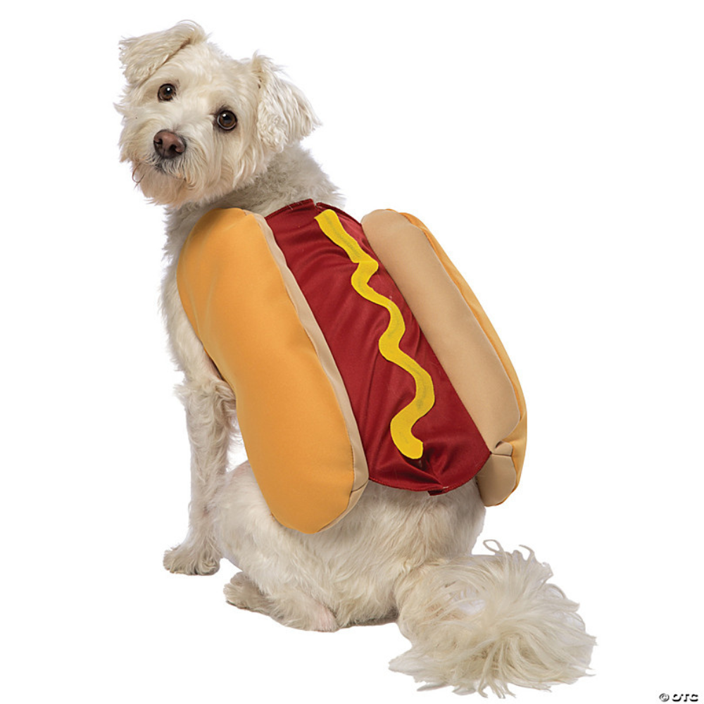 Hot Dog Bun Dog Costume