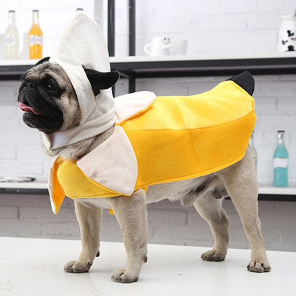 Banana Dog Costume