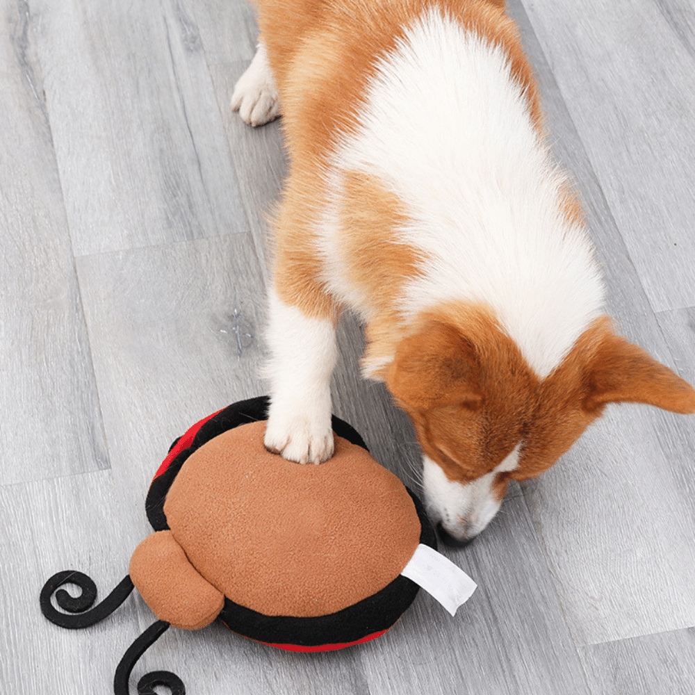 10.5in Plush Ladybug Snuffle Mat