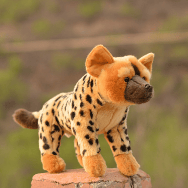 12in Plush African Hyena Dog Toy