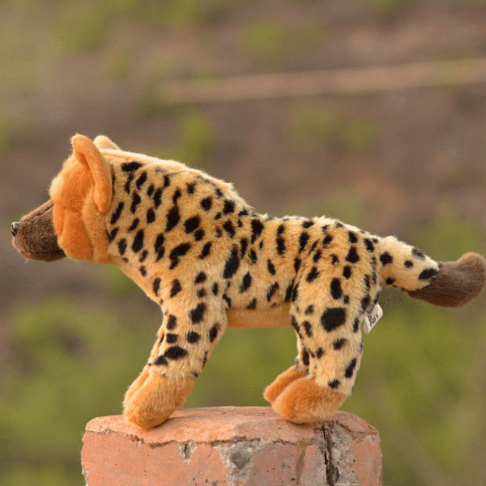 12in Plush African Hyena Dog Toy