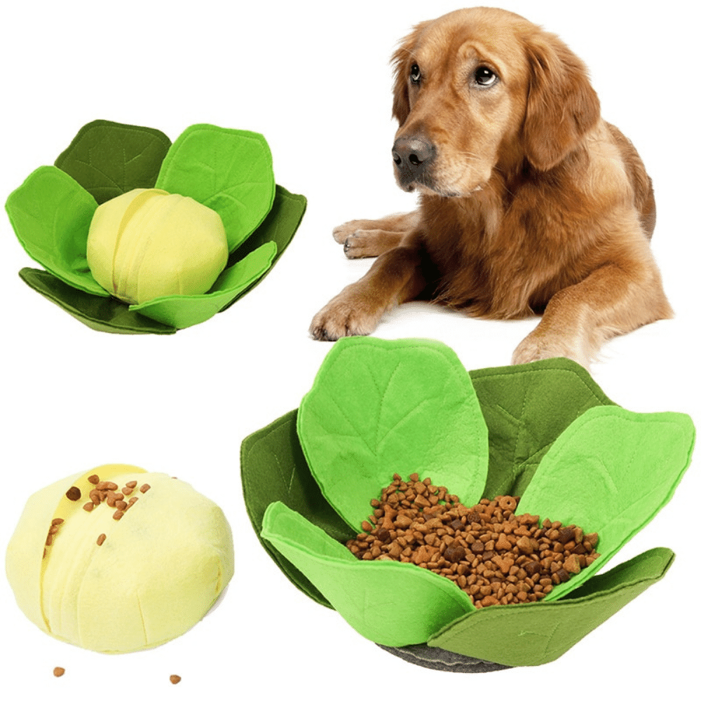 13in Leafy Cabbage Snuffle Mat