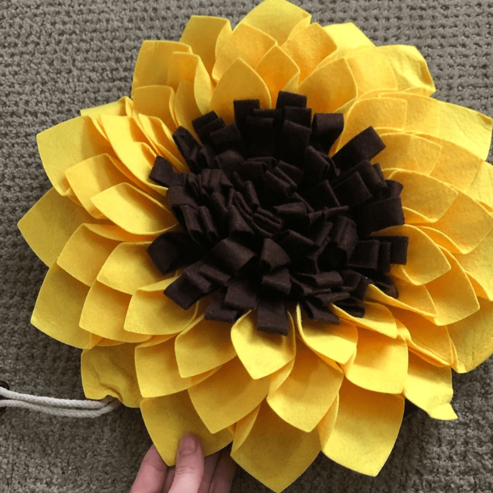 15in Sunflower Snuffle Mat