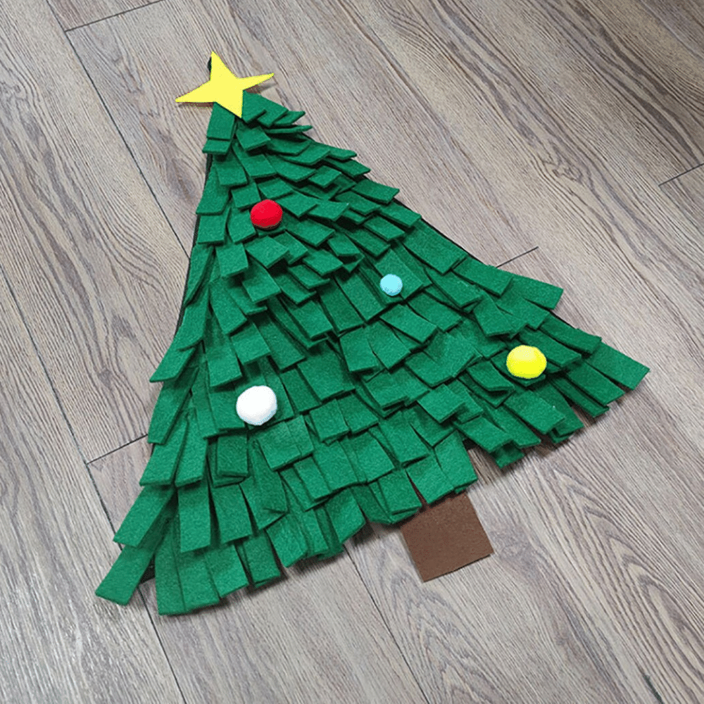 18in Christmas Tree Snuffle Mat