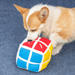 2x2 Cube (6in) Rubik's Cube Treat Sniffing Dog Toy