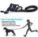 5ft Reflective Nylon Dog Rope Leash