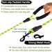 5ft Reflective Nylon Dog Rope Leash