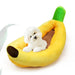 Banana Shaped Dog Bed