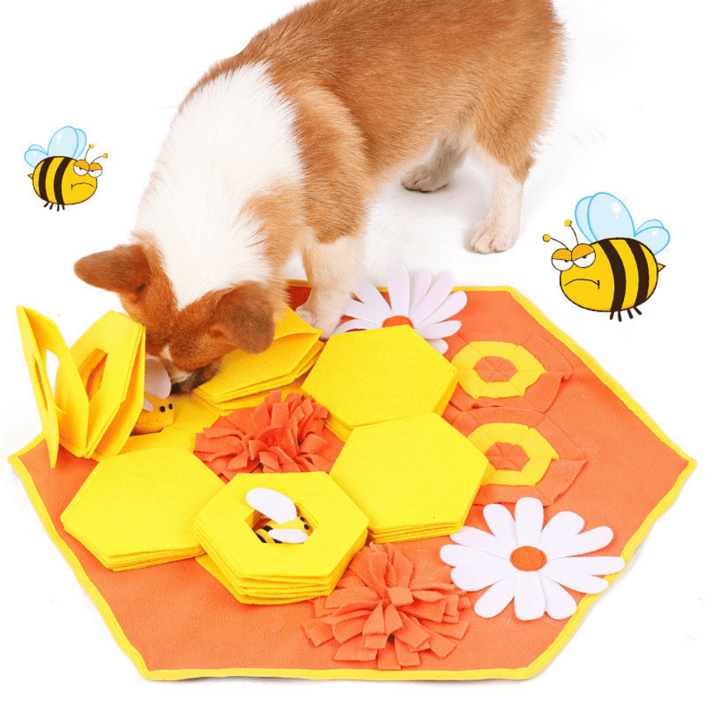 Bee Honeycomb Snuffle Mat