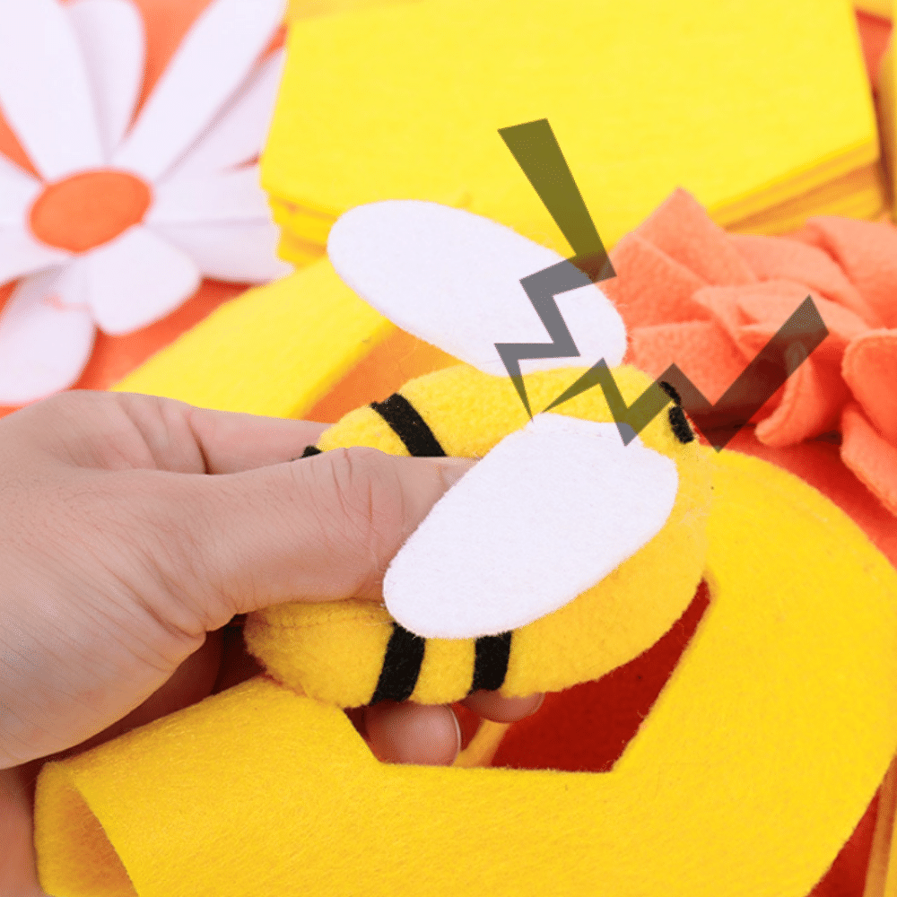 Bee Honeycomb Snuffle Mat