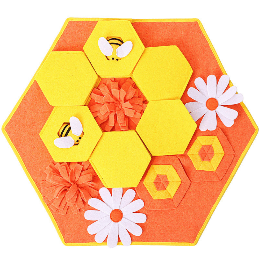 Bee Honeycomb Snuffle Mat