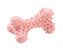 Bite-resistant piercing bone dog bite toy