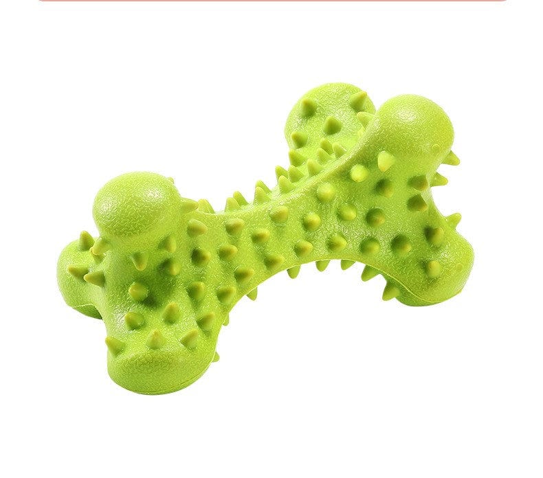 Bite-resistant piercing bone dog bite toy