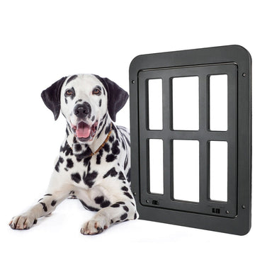 Black Dog Cat Door Hole Mosquito Screen Window Door