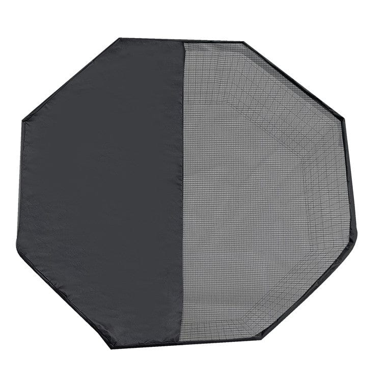 Black Eight-sided Pet Fence Top Cover Four Seasons Universal Dog