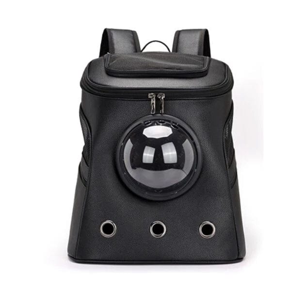 Black Large-capacity Pet Space Capsule Cat And Dog Outdoor Strap Backpack