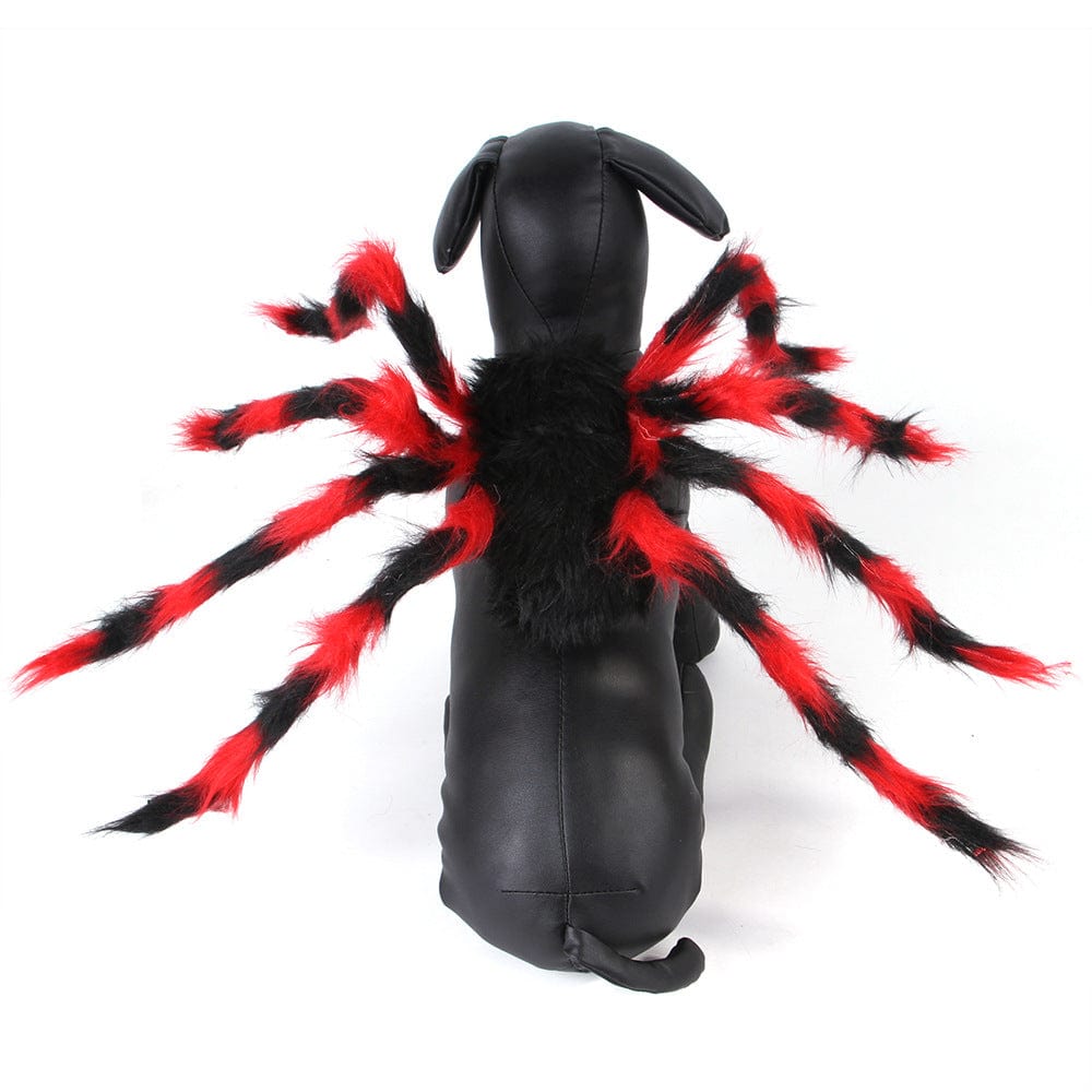 Black Red / L Spider Dog Costume