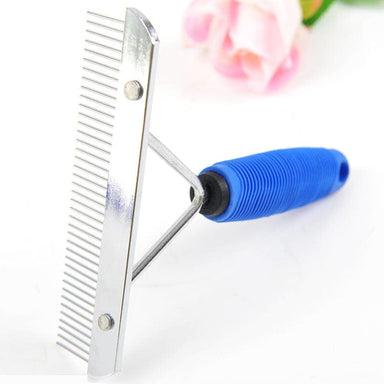 Blue / 16.5X15.5X2.4CM Pet Comb Dog Nail Rake Comb