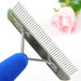 Blue / 16.5X15.5X2.4CM Pet Comb Dog Nail Rake Comb