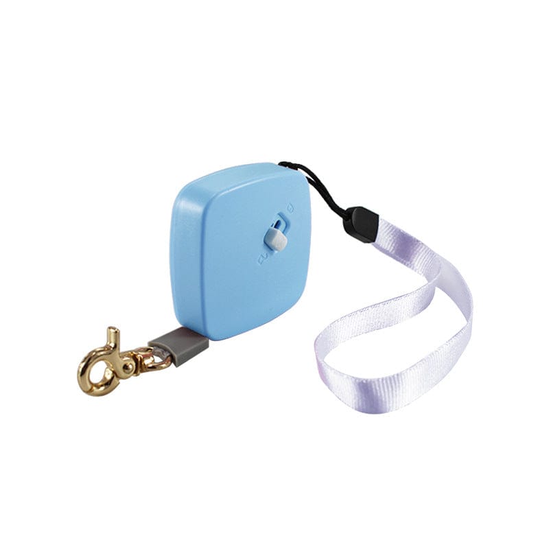 Blue / A Mini Portable Dog Leash Automatic Flexible 2M Rope