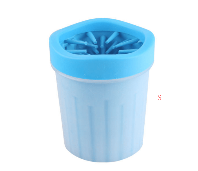 Blue B / S Silicone Dog Paw Washer Cup