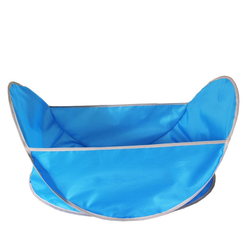 Blue Cross-border Direct Supply Household Pet Shaving And Trimming Bib