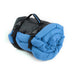 Blue Fold up roll up sofa dog cushion