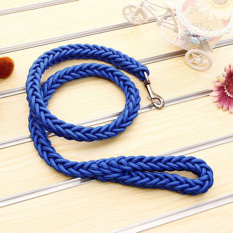 Blue / M Eight-strand knitted traction rope traction rope