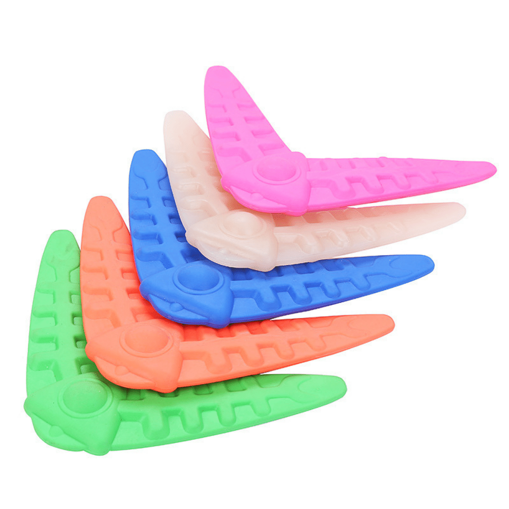 Boomerang Shaped Dog Chew Toy