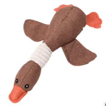 Brown Dayan sounding toys, dog toys, pet sound toys, plush toys, pet puzzle toys