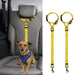 Car Headrest Restraint Dog Leash