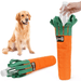 Carrot Plastic Bottle Dog Chew Toy