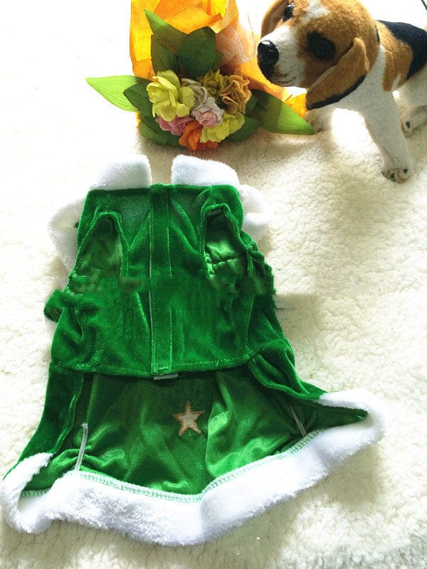 Christmas Tree Dog Costume