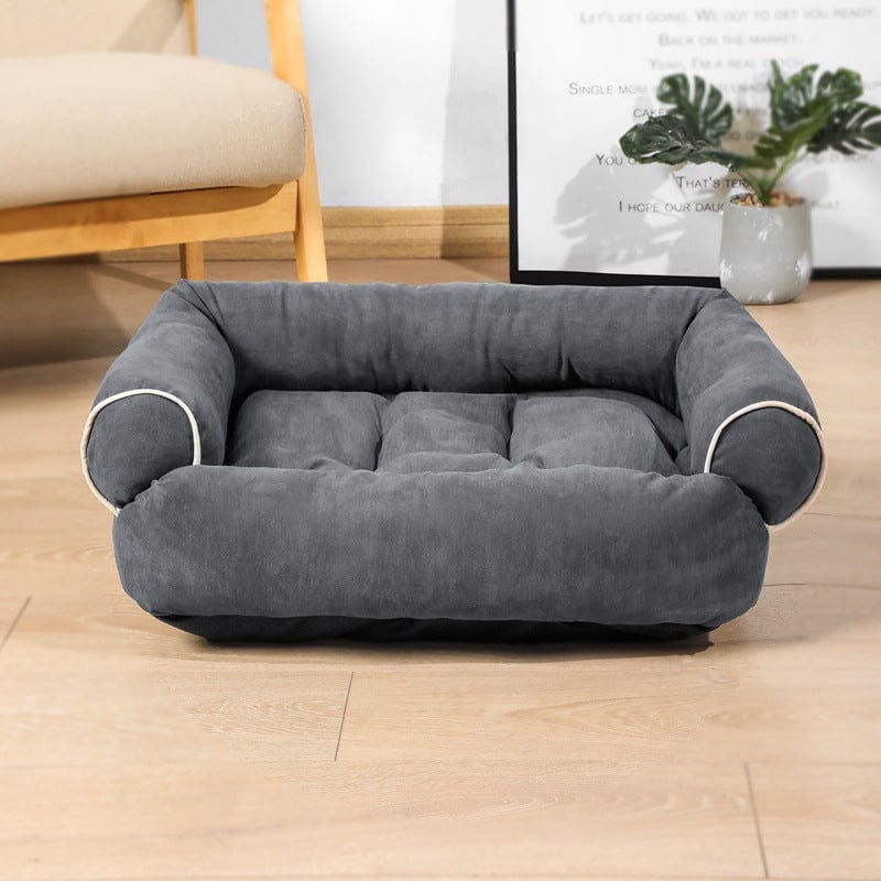 Dark Grey / 2XL Dog Sofa Bed Sleeping Bag Kennel Cat Puppy Sofa Bed Pet House Winter Warm Beds Cushion