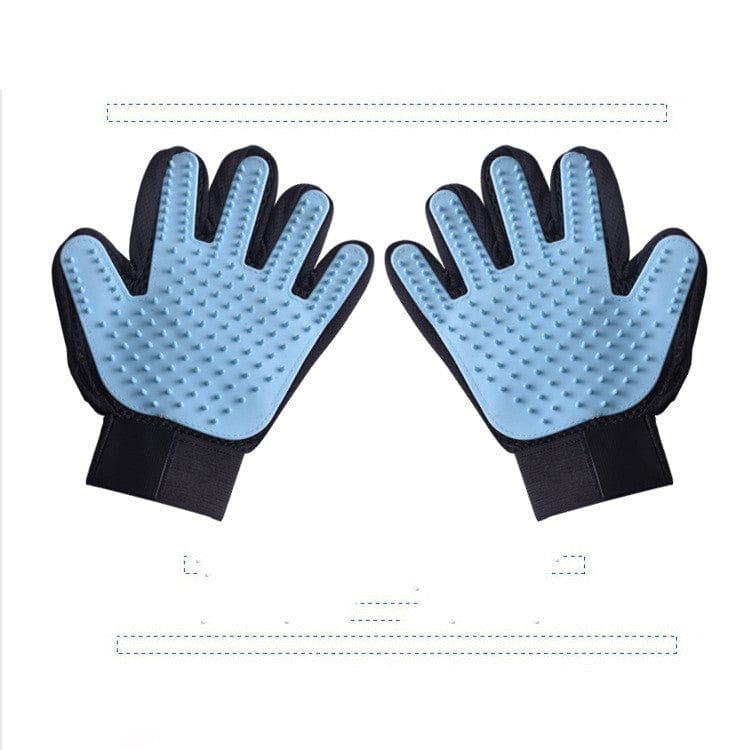 Deshedding Dog Hair Grooming Gloves