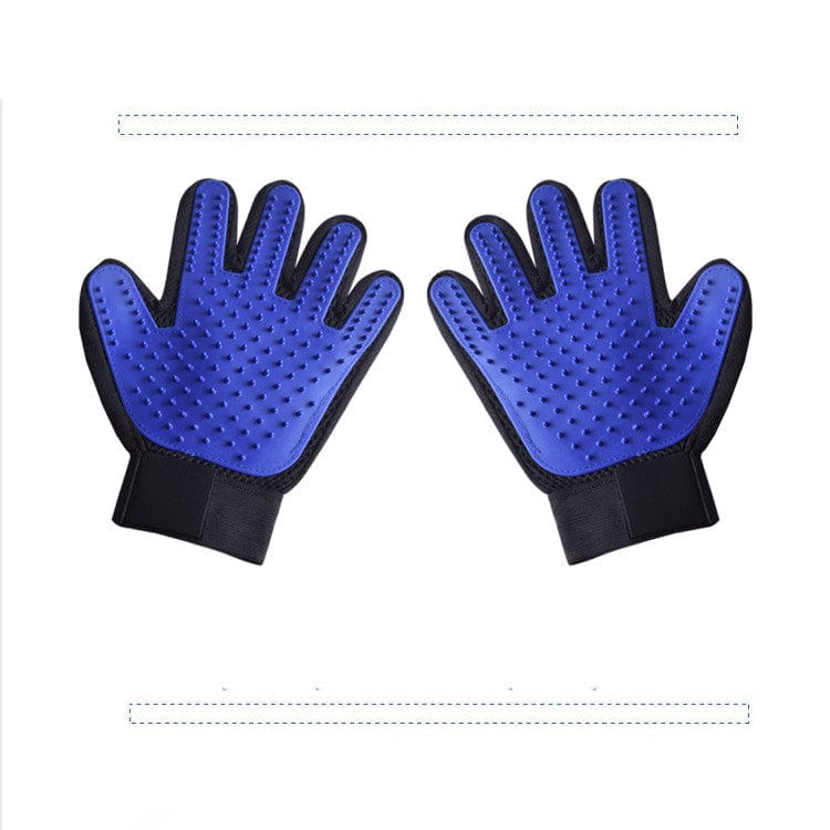 Deshedding Dog Hair Grooming Gloves