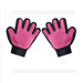 Deshedding Dog Hair Grooming Gloves