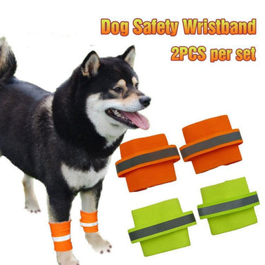 Fluorescent Reflective Dog Wristband