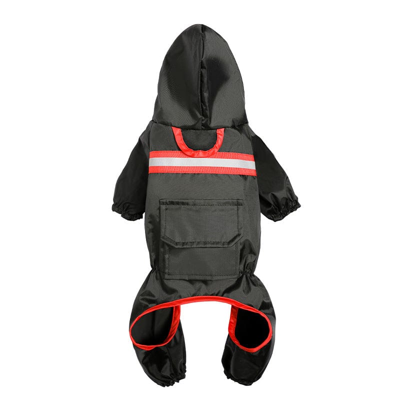 Full Body Reflective Dog Raincoat Jumpsuit